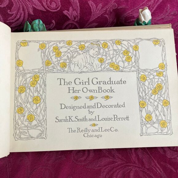 1927 Vintage Book: The Girl Graduate Her Own Book by SK Smith and L Perrett - Picture 5 of 12